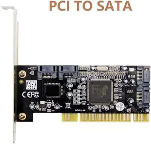 PCI To SATA Controller Adapter Card Converter