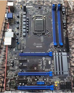 mining BTC B85-BTC 6PCI-E Desktop Motherboard TB85 B85 B250 H110 BTC LGA 1150 DDR3 16G SATA3 USB3.0 ATX BTC Mining Motherboard