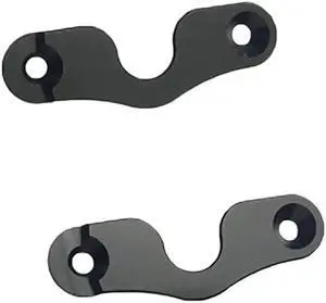 Acaigel 2Pcs Metal Black Sun Visor Clips For Jeep 2018 & NEWER JK JL JT Gladiator Wrangler JK