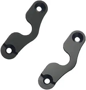 Paiying 2Pcs Metal Black Sun Visor Clips For Jeep 2018 & NEWER JK JL JT Gladiator Wrangler JK