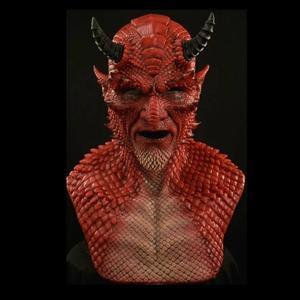 New Horror Cosplay Monster For Belial Mask Scary Masquerade Mask Red Mask