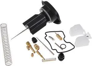 FYUU Carburetor Repair Rebuild Kit For 2002 2003-2005 Yamaha Grizzly 660 4X4 Yfm660Fw