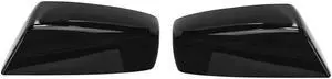 Paiying Car Mirror Cover Bright For 14-19 Chevy Silverado GMC Sierra 1500 2500 3500