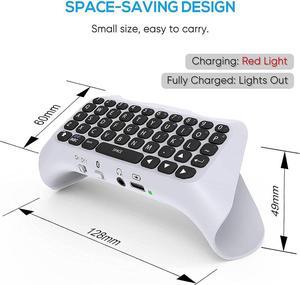 Wireless Keyboard for Sony PS5 Controller, Bluetooth 3.0 Mini Chatpad Message Game