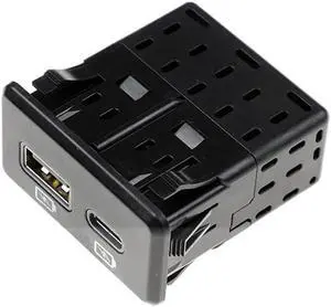 Yassdwbn Rear USB Charger Charging Port T99Q7-6LB0B NEW For Nissan Titan Sentra 2019-2021