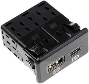 Paiying 1x Rear USB Charger Charging Port T98Q76RR0A For 2019-2021 Nissan Titan Sentra