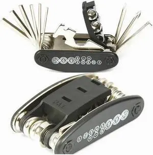 Yassdwbn Multi Allen Wrench 13in1 Folding Hex Key Screwdriver Socket Tools Motorcycle