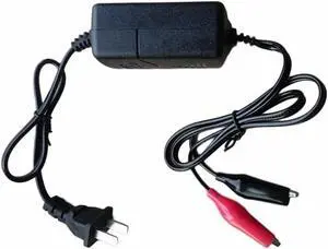 Yassdwbn 12V Car Motorcycle Battery Trickle Charger Tender Maintainer