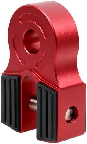 Yassdwbn Red Alumiunm Flatlink Winch Shackle Mount For Tow Haul Truck ATV Winch Line/Hook Yassdwbn Red Alumiunm Flatlink Winch Shackle Mount For Tow Haul Truck ATV Winch Line/Hook