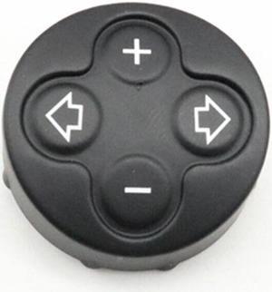 1× Steering Wheel Volume Control Switch Button Cover For MINI Cooper R55 R56 R60