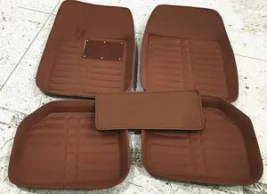 Paiying Car Floor Mats Front & Rear Liner Waterproof All Weather 5Pc Auto Mat