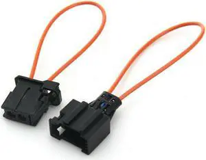 Acaigel 2 Set Car Male& Female Plug Adapter Diagnostic Fiber Optic Bypass Loop