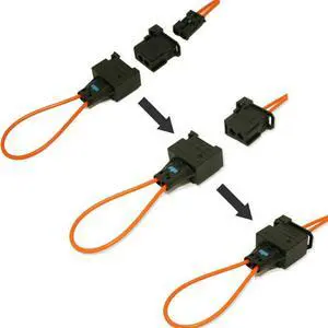 Paiying 2 Set Car Male& Female Plug Adapter Diagnostic Fiber Optic Bypass Loop Paiying 2 Set Car Male& Female Plug Adapter Diagnostic Fiber Optic Bypass Loop