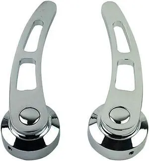 Yingshan Chrome Billet Aluminum 4-1/4" Door Handle Kit For Chevy Ford Chrysler Yingshan Chrome Billet Aluminum 4-1/4" Door Handle Kit For Chevy Ford Chrysler