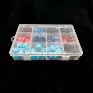 77PCS Universal Car Auto A/C R134a R12 High Low Side AC Valve Core Dust Caps Set