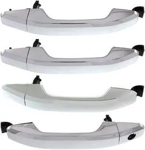 Acaigel 4Pcs Chrome Exterior Door Handle For Chevrolet Silverado 1500 2014-2018 14575050