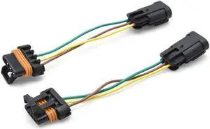 Yingshan LED Headlight Harness Plug Repair Kit For Polaris RZR 800 2411711 2411712