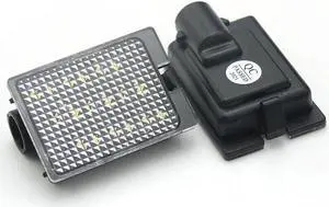 Yingshan 2Pcs LED License Plate Light Lamp For Dodge Durango 2014-2021 Yingshan 2Pcs LED License Plate Light Lamp For Dodge Durango 2014-2021