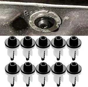 Under Engine Shield Screw Grommet Set Bumper Cover Retainer For Ford Vehicles Auto Fastener