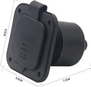 125v 15 A RV Power Inlet Plug 5-15P Plug for RV Camper Trailer Boat