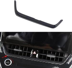 Dashboard Center Air Vent Cover Trim Carbon Fiber Look For Toyota Corolla 2019-2024