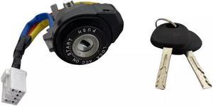 Furulu Ignition Switch Lock Cylinder w/ 2 Keys Set For Kia Soul 2014-2019 81450-34190