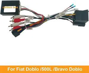 Yingshan Car Audio 16PIN DVD Player Power Calbe Adapter For Fiat Doblo 500L Bravo Doblo Stereo Plug Wiring Harness Yingshan Car Audio 16PIN DVD Player Power Calbe Adapter For Fiat Doblo 500L Bravo Doblo Stereo Plug Wiring Harness