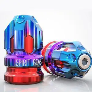 Furulu Motorcycle Accessories Tire Mouthpiece Decoration CNC Aluminum Alloy Car-styling