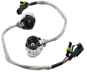Paiying Durable D2S D2R HID Xenon Bulb Adapters Wire Harness Connector Cable Socket
