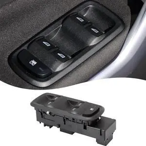 Yassdwbn Driver Side Door Power Window Switch D2BT-14A132-AA For Ford Fiesta 2014 - 2019 Yassdwbn Driver Side Door Power Window Switch D2BT-14A132-AA For Ford Fiesta 2014 - 2019