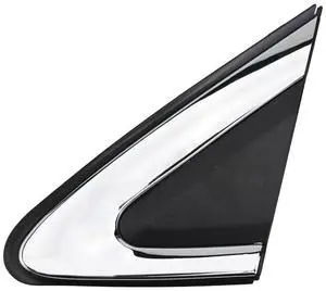 Yassdwbn Front Left Side Mirror Corner Triangle Cover Trim 7407A521 For Mitsubishi
