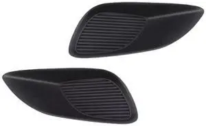 Furulu 2Pcs Front Bumper Fog Light Covers Left & Right For Toyota Yaris Sedan 2007-2012