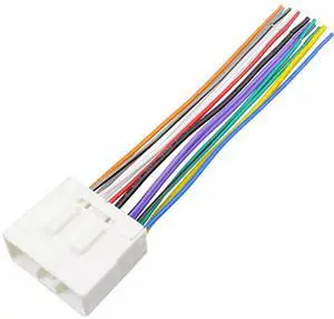 Furulu Car Stereo Radio Wire Harness Adapter Plug For Subaru Outback 2000-2009