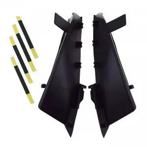 Paiying 2x Front Windshield Corner Wiper Cowl Cover Trim For Renault Koleos HY 2007-2016