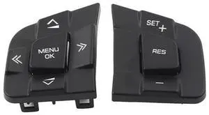 Paiying Steering Wheel Switch Button Cover Trim For Land Rover Discovery Sport 2015-2019