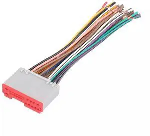 Furulu Car Stereo CD Player Wiring Harness Wire Radio Adapter Plug For Ford