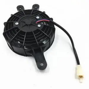 Paiying Radiator Fan Black For LINHAI 260CC 300cc ATV Quad LH260 LH300