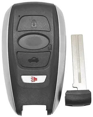 Furulu 4Button Smart Remote key Shell Case FOB HYQ14AHC for Subaru