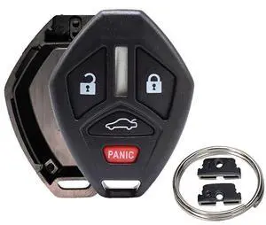 Paiying OUCG8D-620M-A Remote Car Key Fob Shell Case For Mitsubishi Lancer Outlander