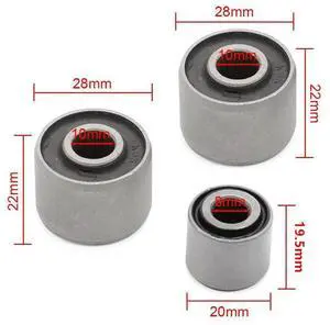 Paiying 3pcs Engine Bushing For GY6 Engine 125cc 150cc