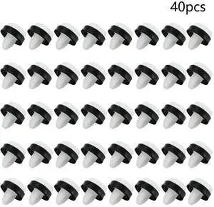 Yassdwbn 40pcs W716507-S300 Front Door Plastic Trim Clips For Ford Transit