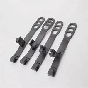 Yassdwbn 4Pcs Headlight Rubber Straps For Motorcycle Dirt Bike Headlamp Fix Bracket Strap