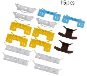 FYUU 15x Front Windshield Side Roof Fastener Clips 73154SNA003 For 06-11 Honda Civic