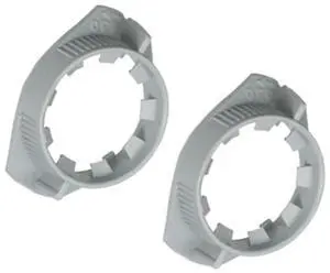 Paiying 2× Headlight Bulb Retainer Ring For Jeep Grand Cherokee 94-98 Dodge Dakota 97-04