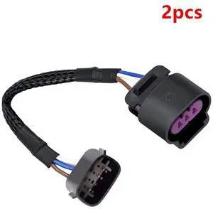 FYUU 2pcs HID to LED Headlight Adapter Cable For Ford F-150 2009-2014