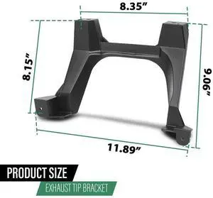 Paiying Left+Right Exhaust Tip Bracket 68338961AA 68338962AA For Jeep Cherokee 2019-2023