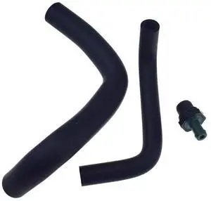 Yassdwbn Engine Crankcase Breather Hose Black & PCV Valve Fit For Nissan Altima 2007-2012
