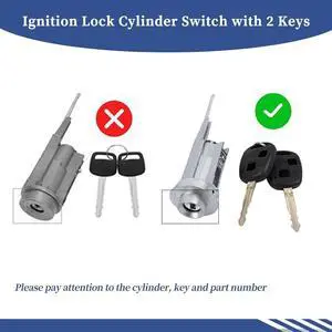 Paiying Ignition Lock Cylinder Switch & 2 Keys For LEXUS LX470 TOYOTA 4RUNNER FJ CRUISER