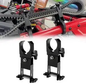 Furulu 2pcs UTV Drive Belt Holder Belt Mount Fit for 1.5-2 Roll Bars