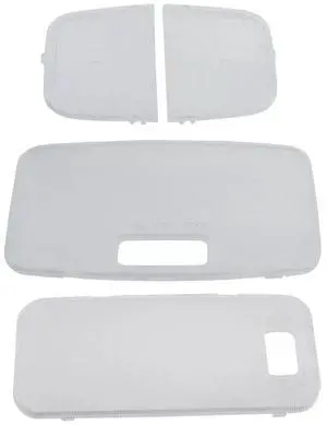Furulu 4PCS Reading Light Cover For Toyota Land Cruiser LC120 FJ120 2003-2009
